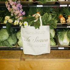 'In Season' Farmers Market Tote Bag