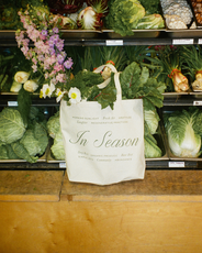 'In Season' Farmers Market Tote Bag