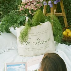 'In Season' Farmers Market Tote Bag