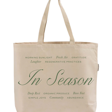 'In Season' Farmers Market Tote Bag
