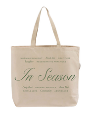 'In Season' Farmers Market Tote Bag