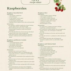 May Seasonal Produce & Recipe Guide