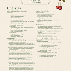 June Seasonal Produce & Recipe Guide