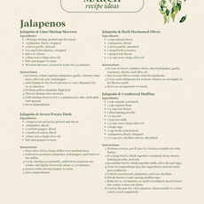 March Seasonal Produce & Recipe Guide